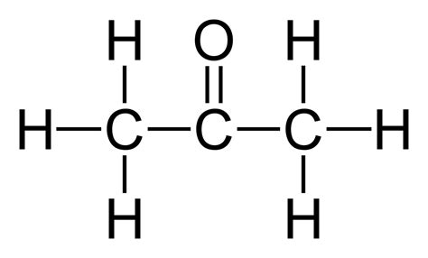 structure of propanone|lewis structure of propanone.